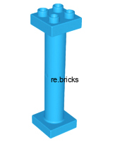 Lego Duplo sloup, sloupek tyrkysový 2. jakost